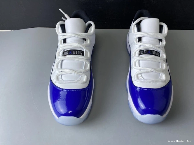 Low White Air Jordan 11 Concord AH7860-100 Retro 0821